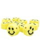 Katsuki beads 10mm Smiley Yellow